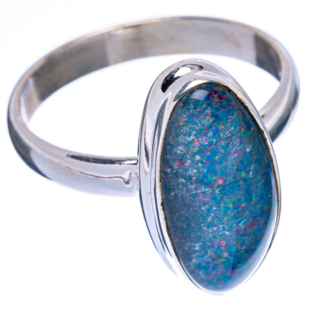 Triplet Opal Ring Size 9.75 (925 Sterling Silver) R146634