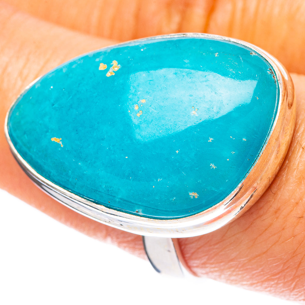 Rare Smithsonite Ring Size 9 (925 Sterling Silver) R4198