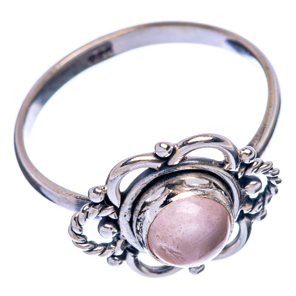 Rose Quartz Dainty Ring Size 7 (925 Sterling Silver) R145726