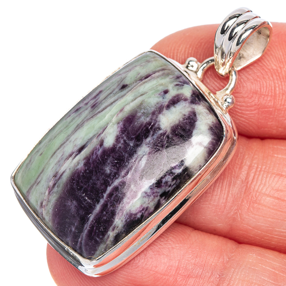 Kammererite Pendant 1 1/2" (925 Sterling Silver) P40735