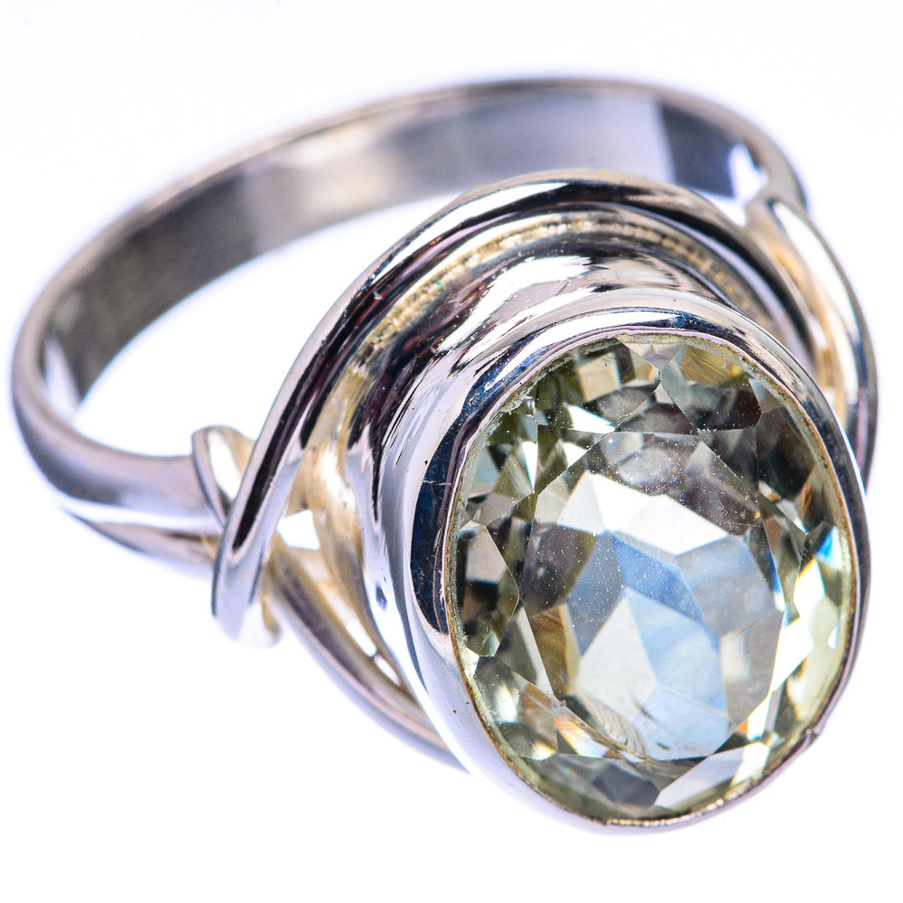 White Quartz Ring Size 8.5 (925 Sterling Silver) R140557