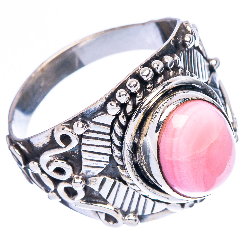 Queen Conch ShellRing Size 7.75 (925 Sterling Silver) R4677