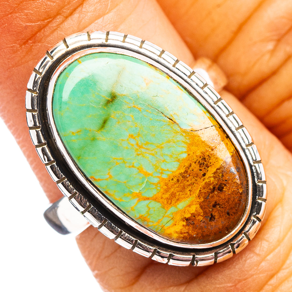 Royston Turquoise Ring Size 6 (.925 Sterling Silver)
