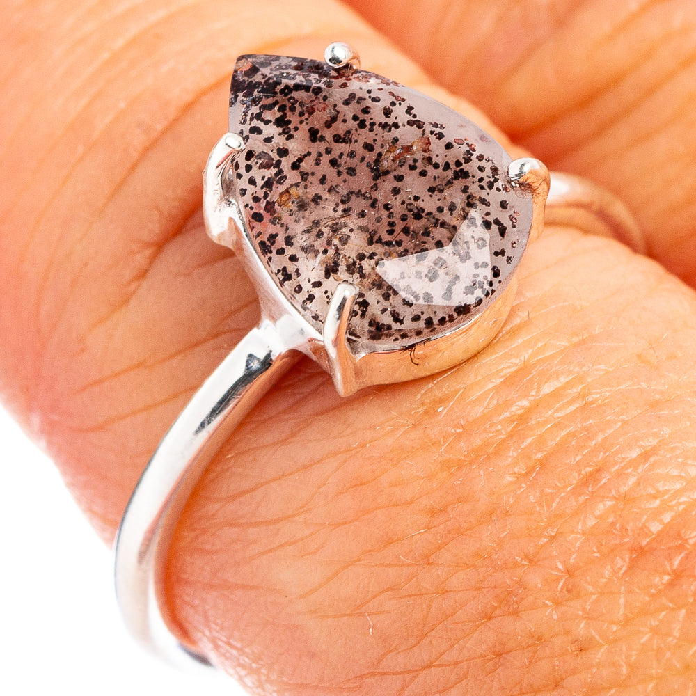 Rare Cacoxenite Ring Size 7.75 (.925 Sterling Silver)