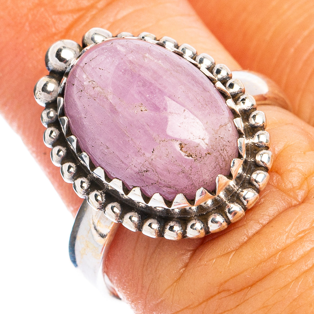 Rare Kunzite Ring Size 6.75 (925 Sterling Silver) R8426