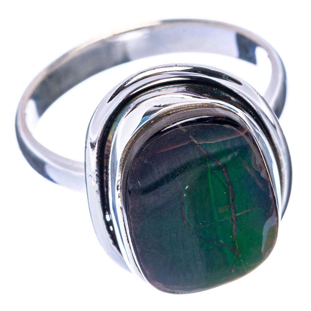 Ammolite Ring Size 6.75 (925 Sterling Silver) R144974