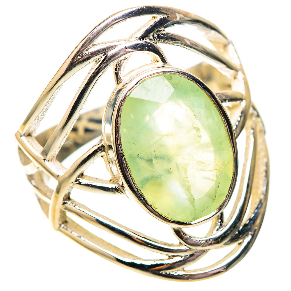 Prehnite Ring Size 9 (925 Sterling Silver) RING137850