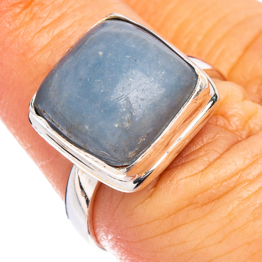 Angelite  Ring Size 6.75 (.925 Sterling Silver)