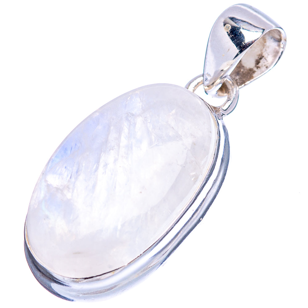 Pink Opal Pendant 1 1/4" (.925 Sterling Silver)