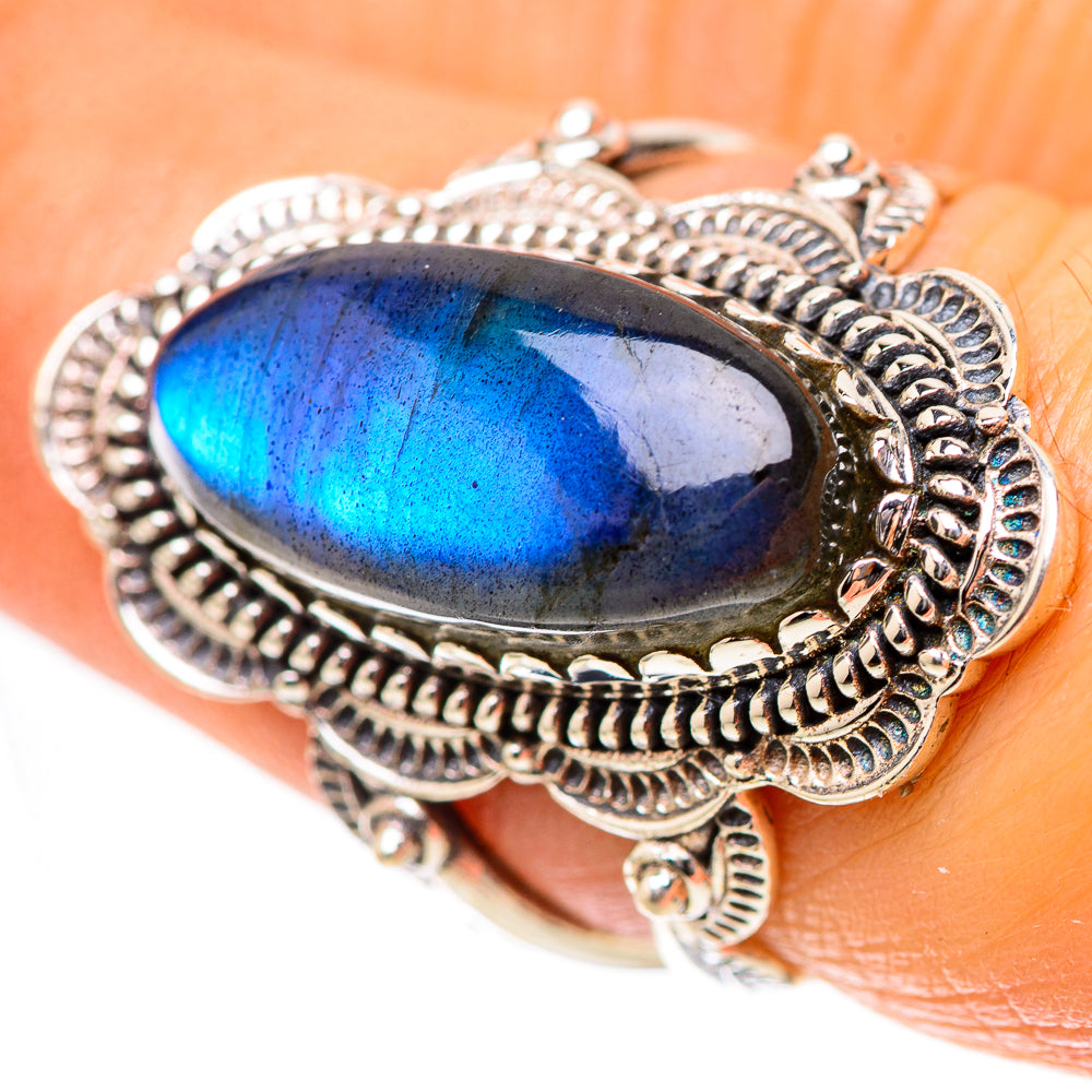 Labradorite 925 Sterling Silver Ring Size 7 (925 Sterling Silver) RING139357