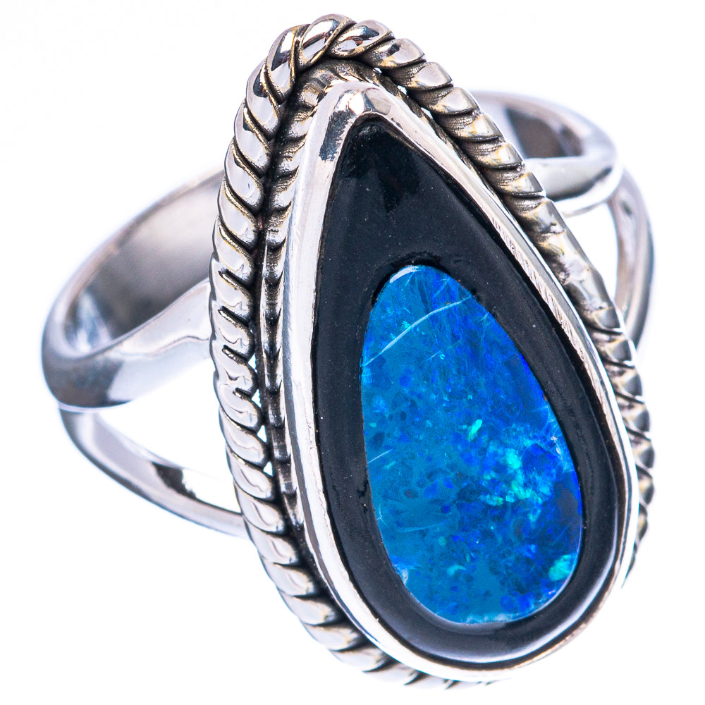 Rare Doublet Opal Ring Size 5.25 (925 Sterling Silver) R4125