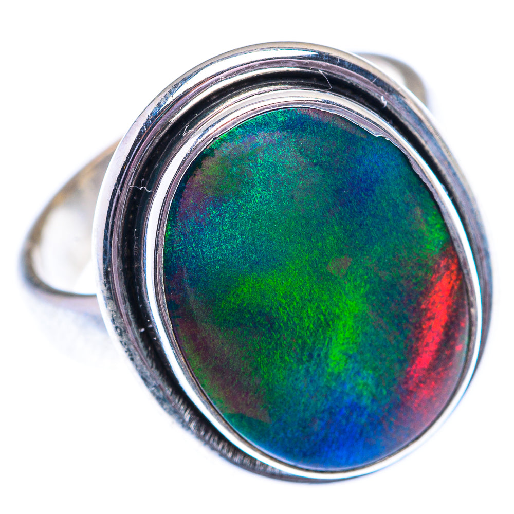 Aura Opal 925 Sterling Silver Ring Size 6.25 (925 Sterling Silver) RING140367