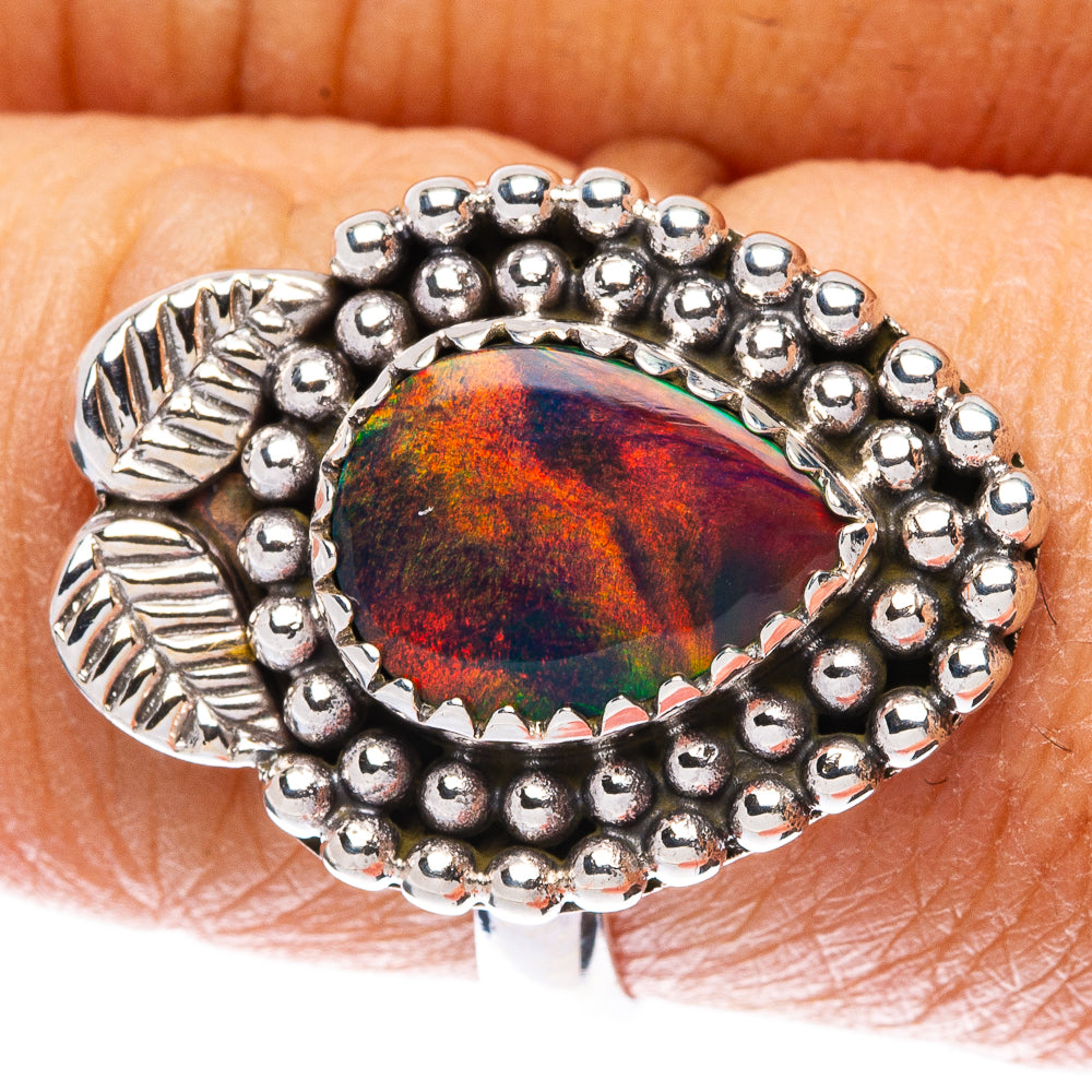Aura Opal Ring Size 8 (925 Sterling Silver) R146128