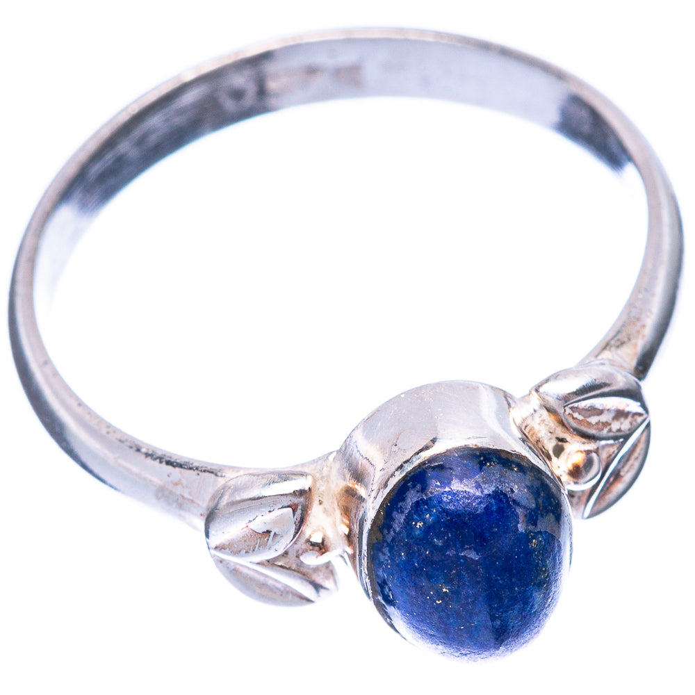 Lapis Lazuli Ring Size 8.25 (925 Sterling Silver) R5582