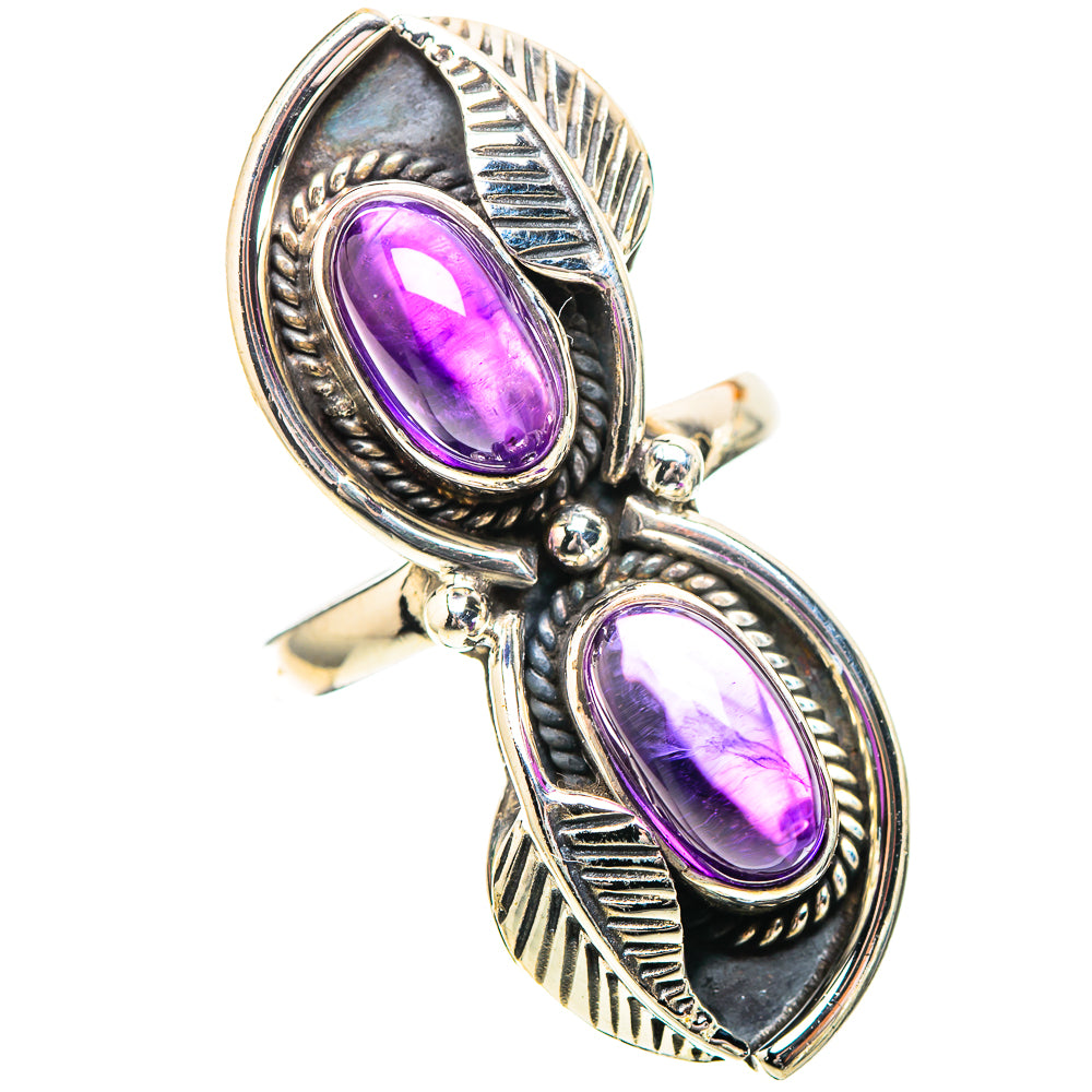 Large Amethyst 925 Sterling Silver Ring Size 6.25 (925 Sterling Silver) RING139486