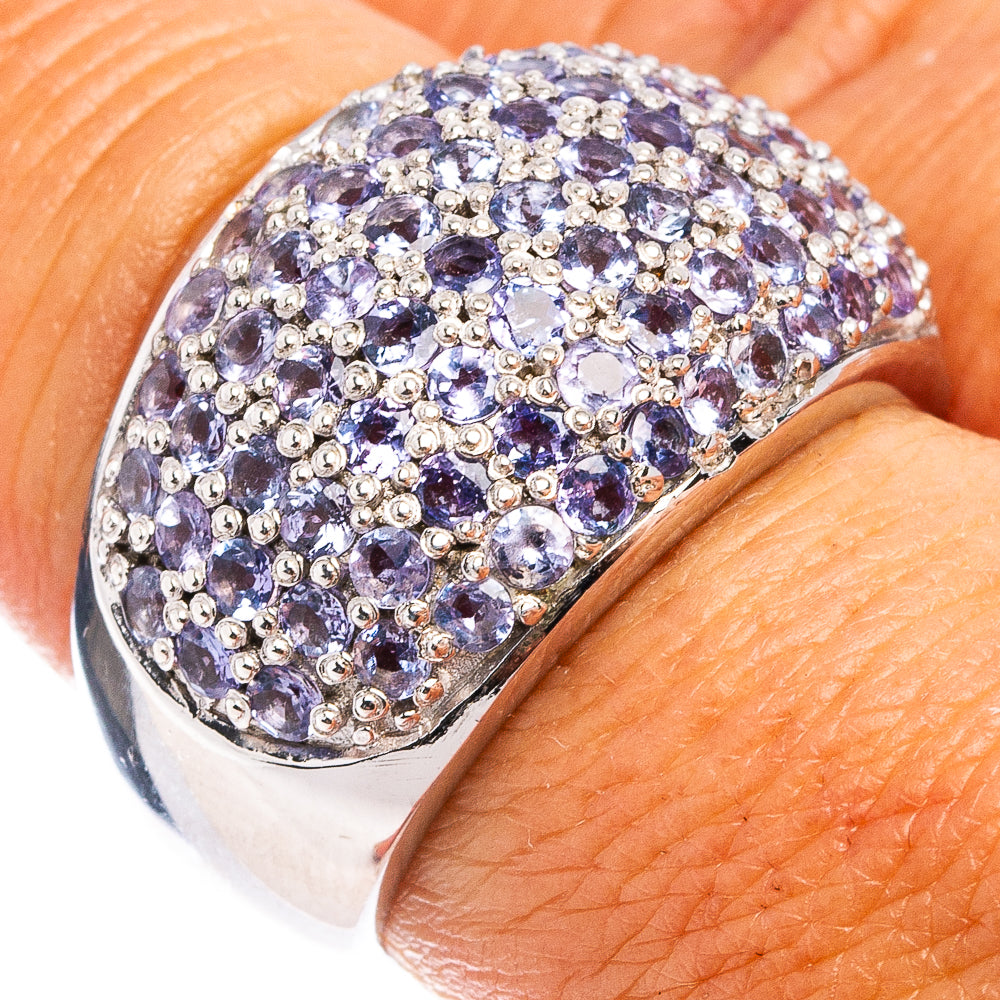 Premium Tanzanite Ring Size 7.5 (.925 Sterling Silver)
