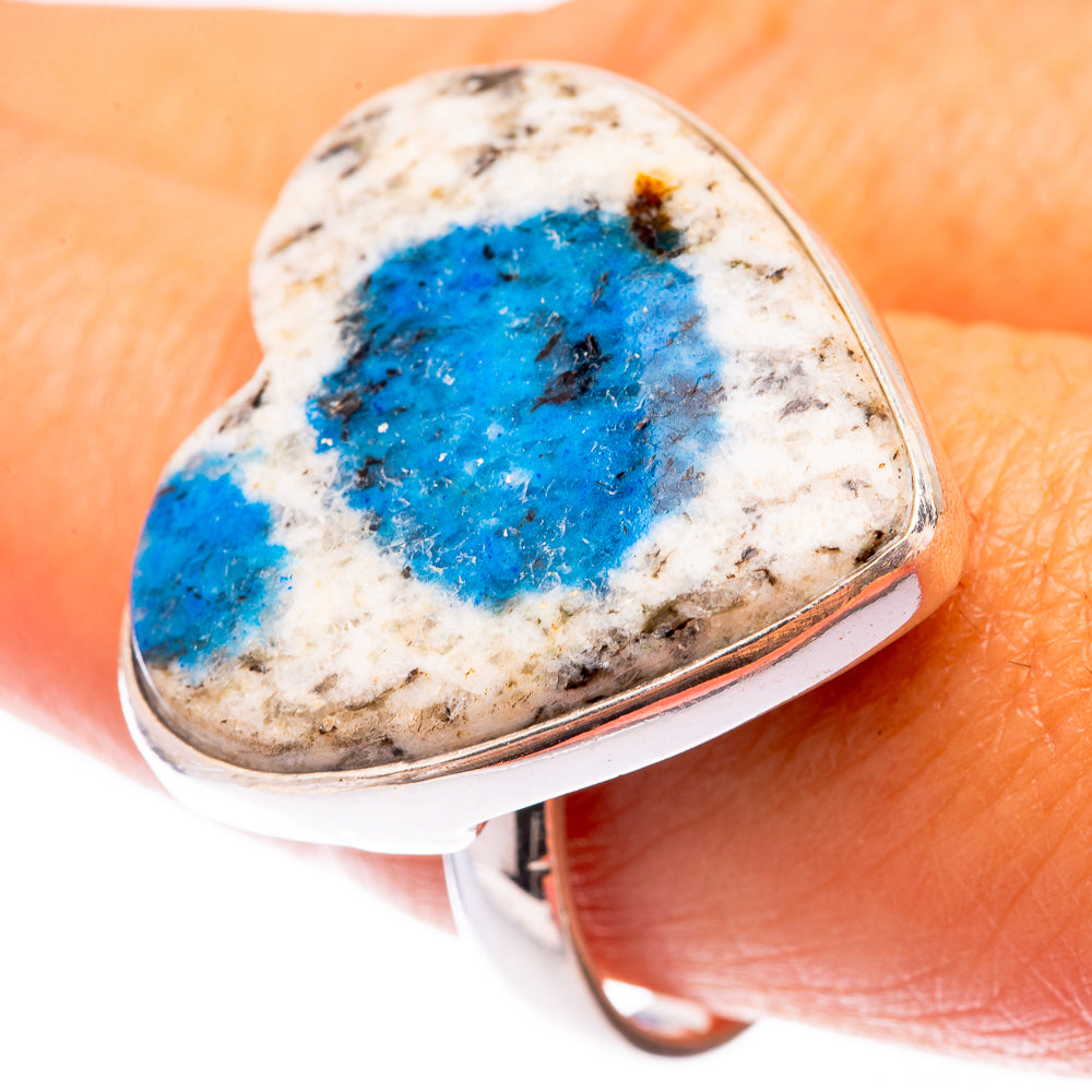 K2 Blue Azurite Ring Size 9.25 (925 Sterling Silver) R140871
