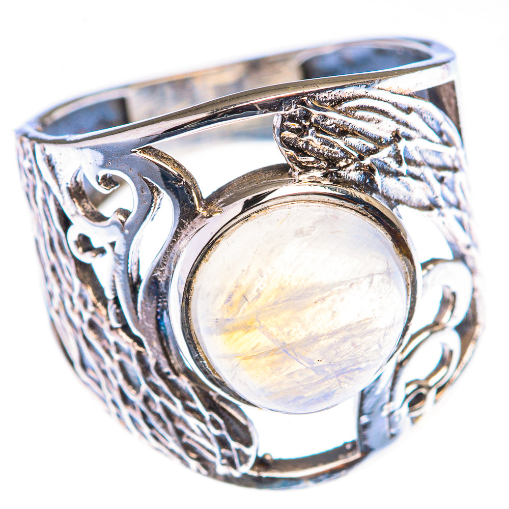 Rainbow Moonstone Ring Size 7 (925 Sterling Silver) RING139905