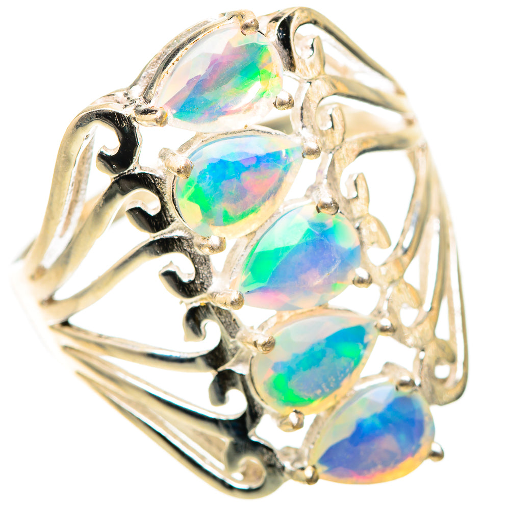 Ethiopian Opal 925 Sterling Silver Ring Size 10 (925 Sterling Silver) RING139414