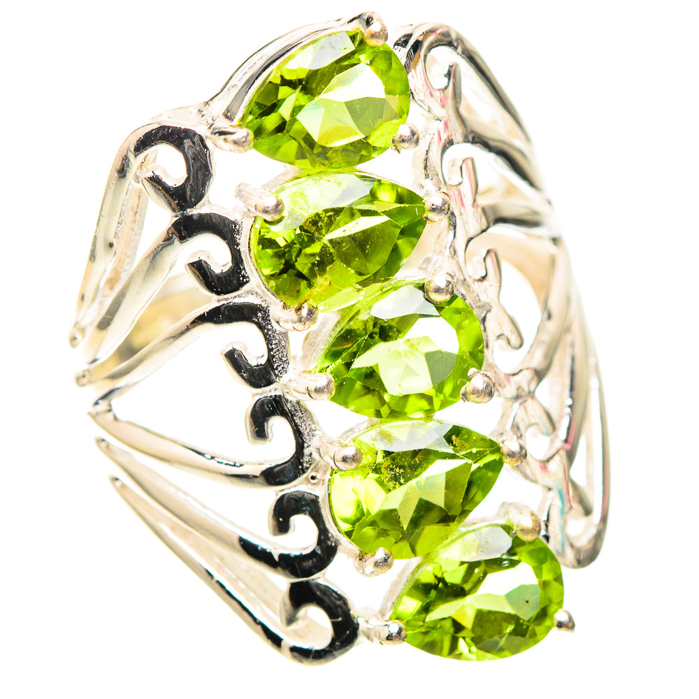 Peridot Ring Size 7.5 (925 Sterling Silver) RING138849