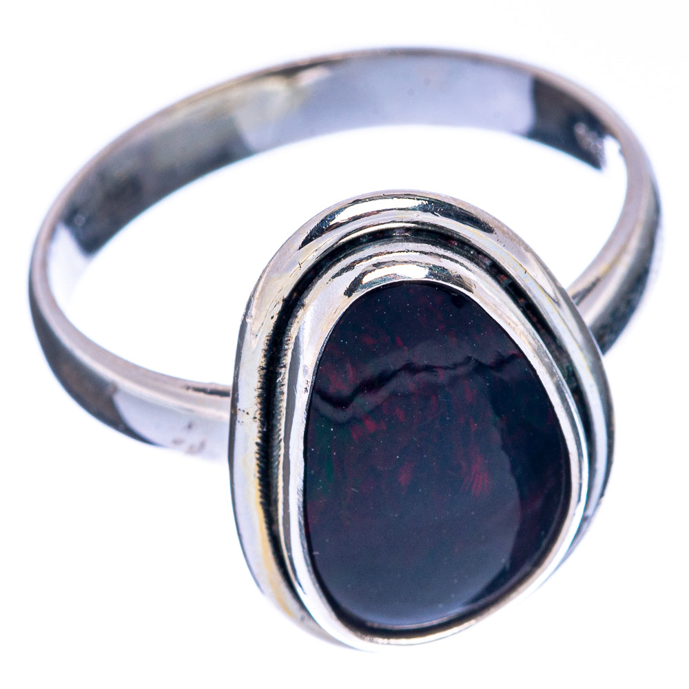 Black Opal Ring Size 10 (925 Sterling Silver) R144556