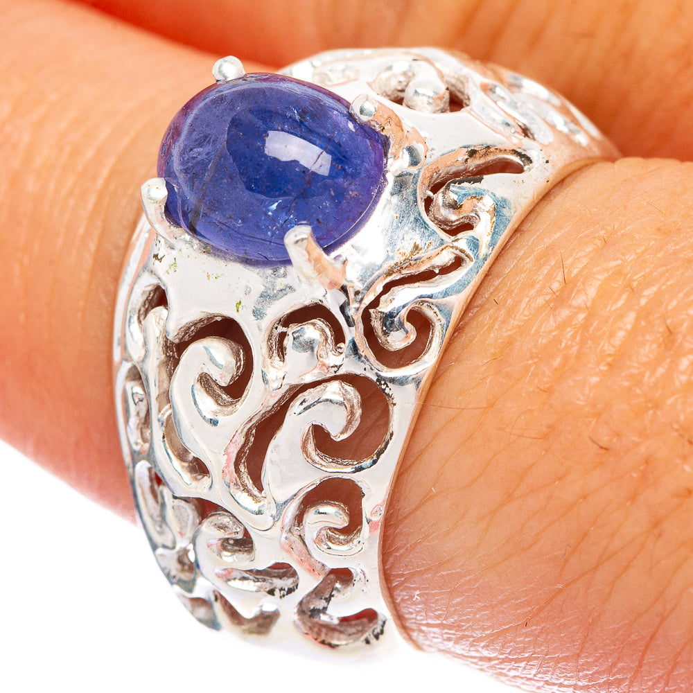Natural Tanzanite Ring Size 8 (925 Sterling Silver) R145946