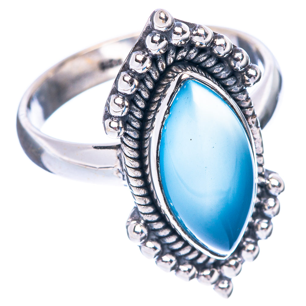 Chalcedony 925 Sterling Silver Ring Size 6.75 (925 Sterling Silver) R5380