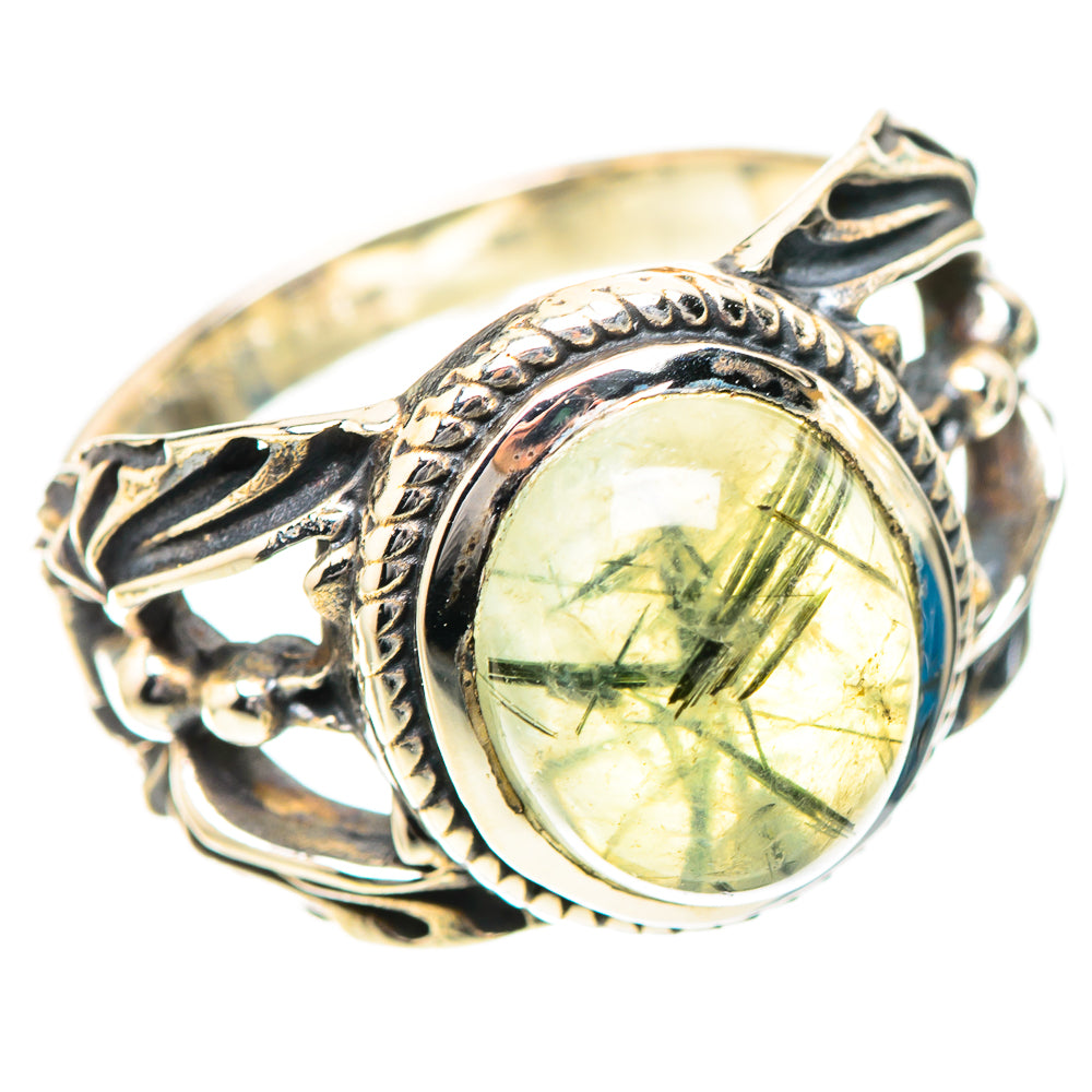 Prehnite Ring Size 7.25 (925 Sterling Silver) RING139258