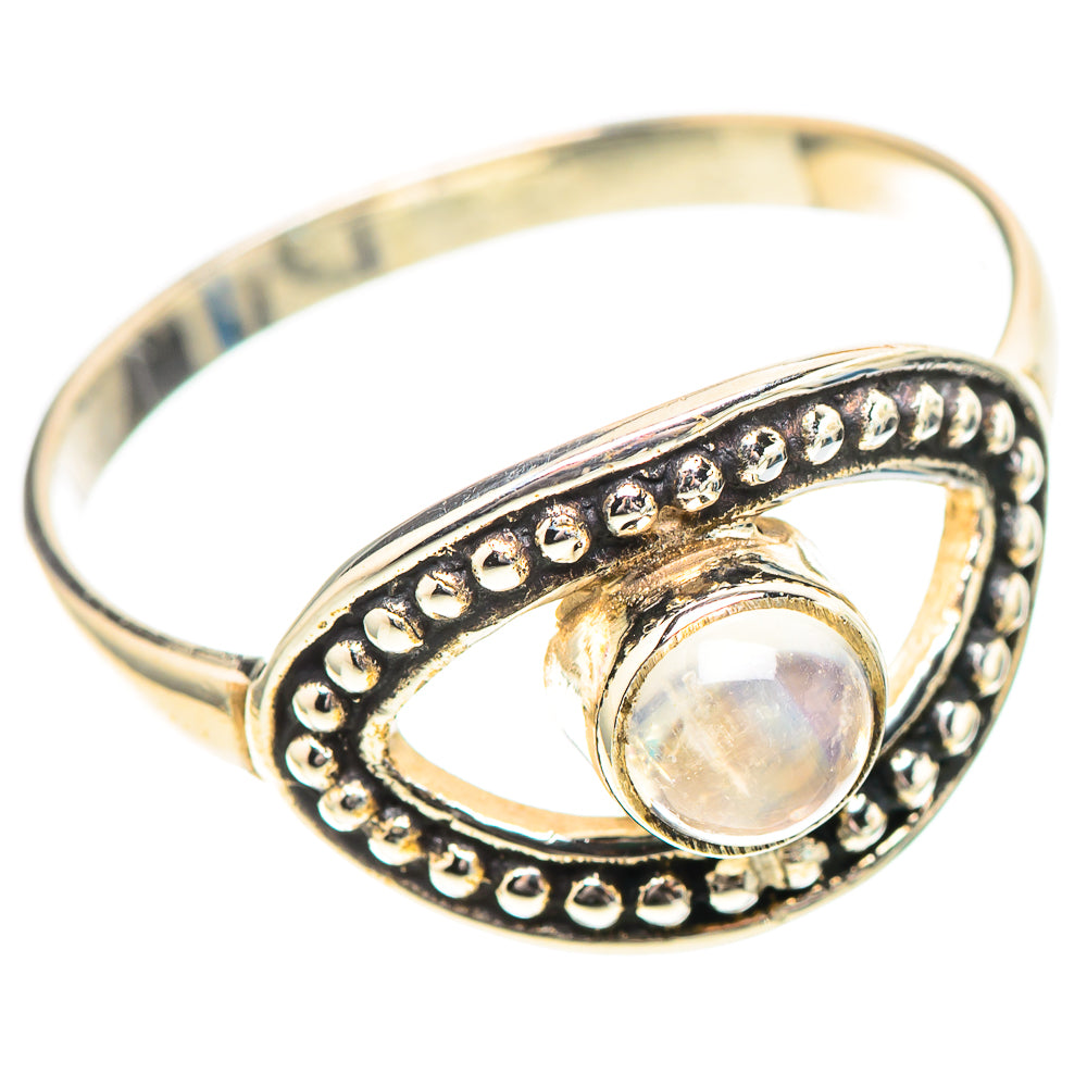Rainbow Moonstone 925 Sterling Silver Ring Size 9.25 (925 Sterling Silver) RING139594