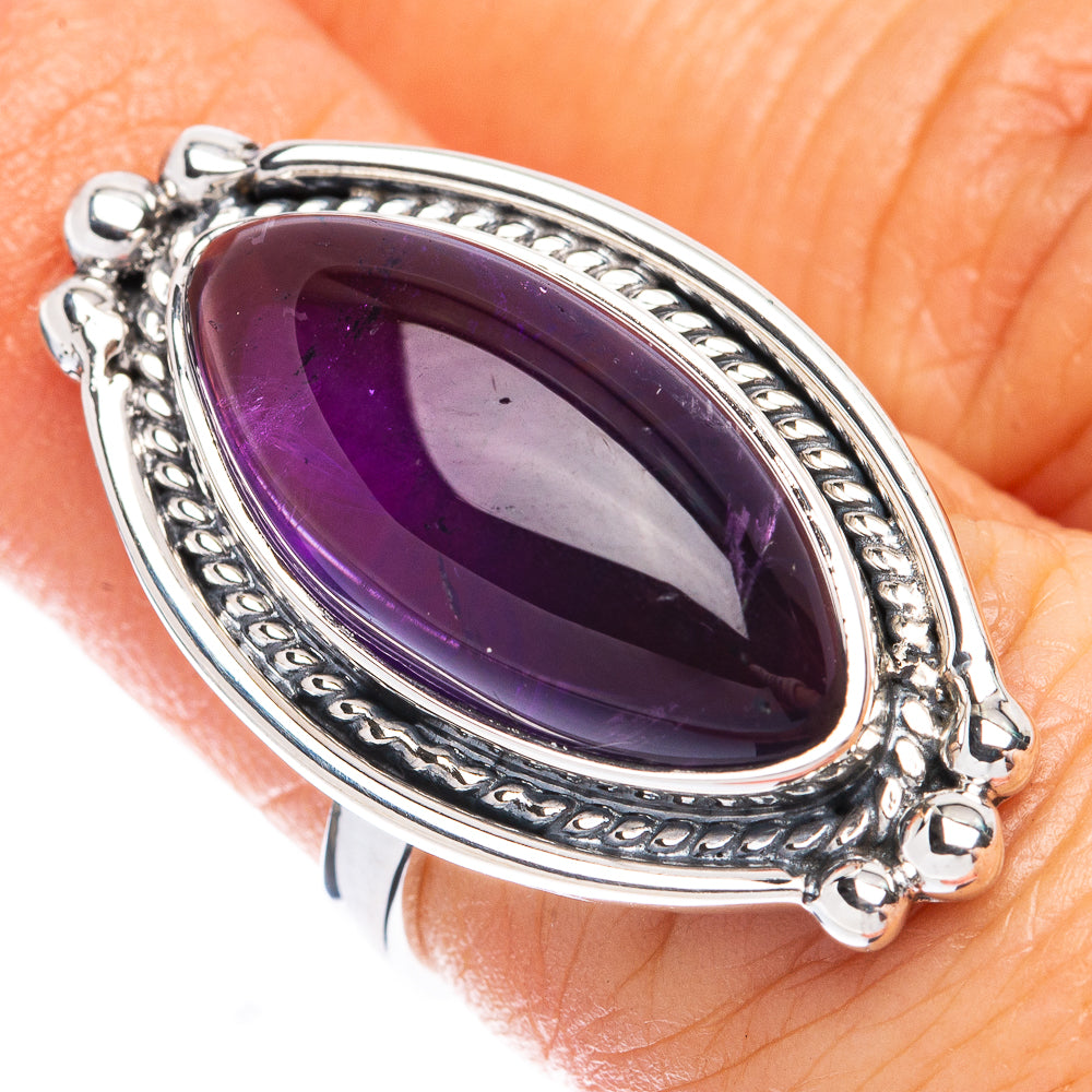 Premium Amethyst Ring Size 6 (925 Sterling Silver) R1820