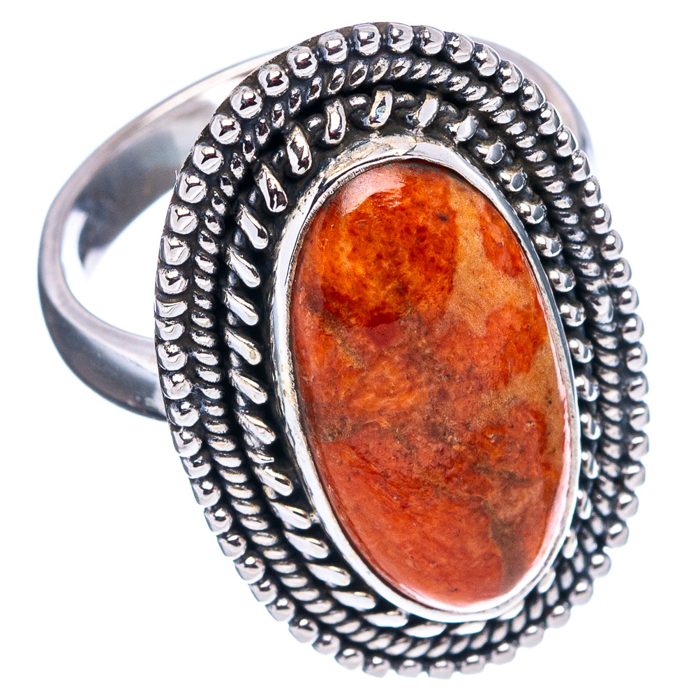 Sponge Coral Ring Size 6.5 (.925 Sterling Silver)