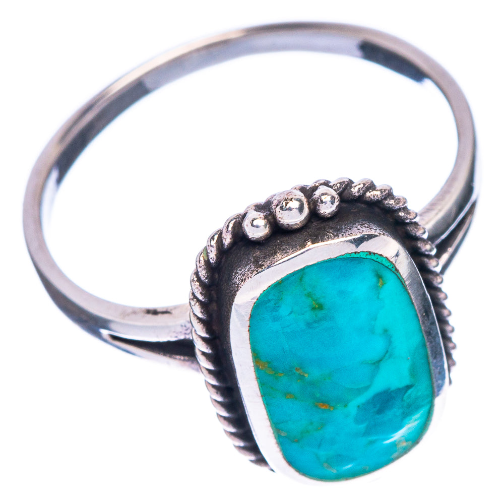 Rare Arizona Turquoise Ring Size 8.5 (925 Sterling Silver) R147080