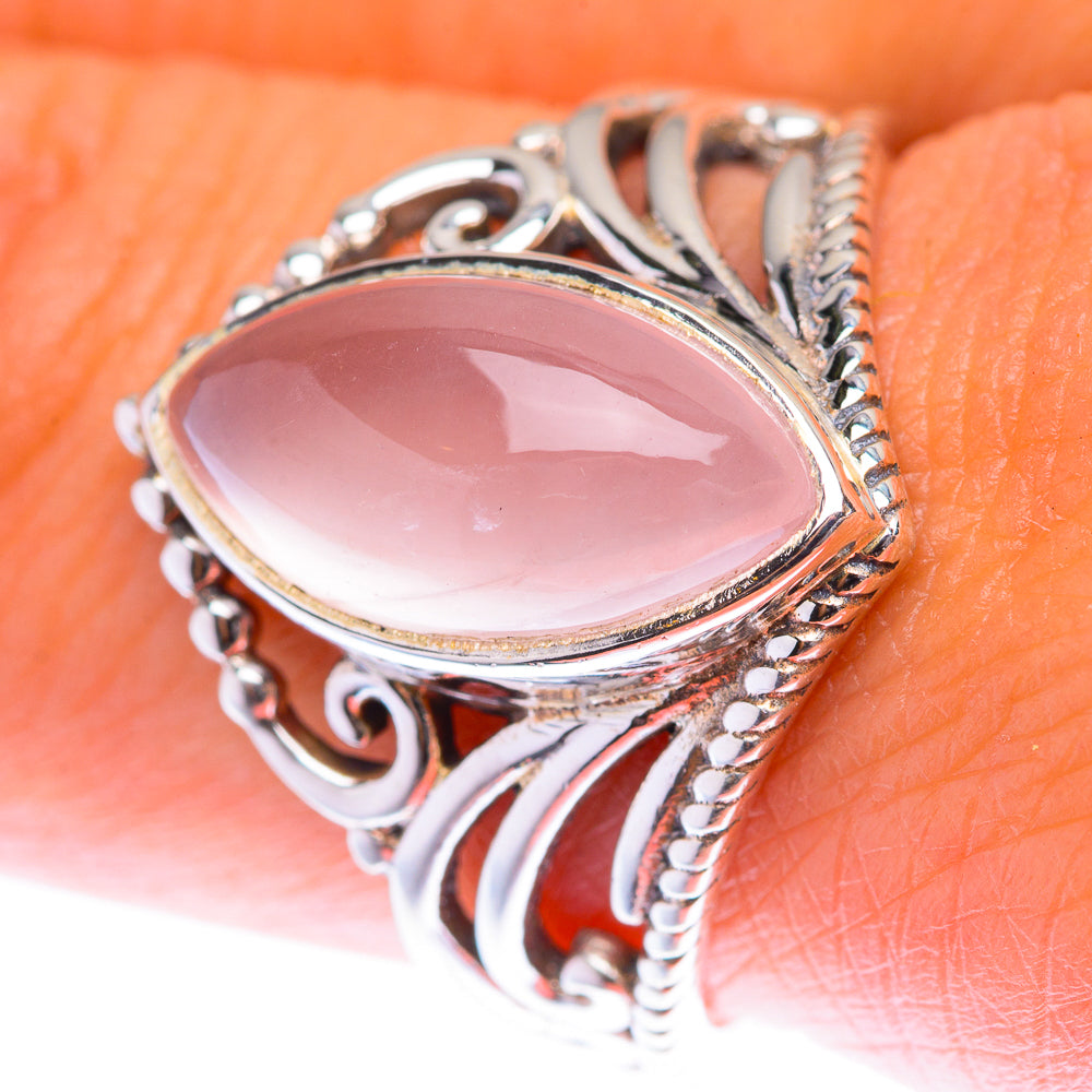 Rose Quartz Ring Size 9.25 (925 Sterling Silver) RING139926