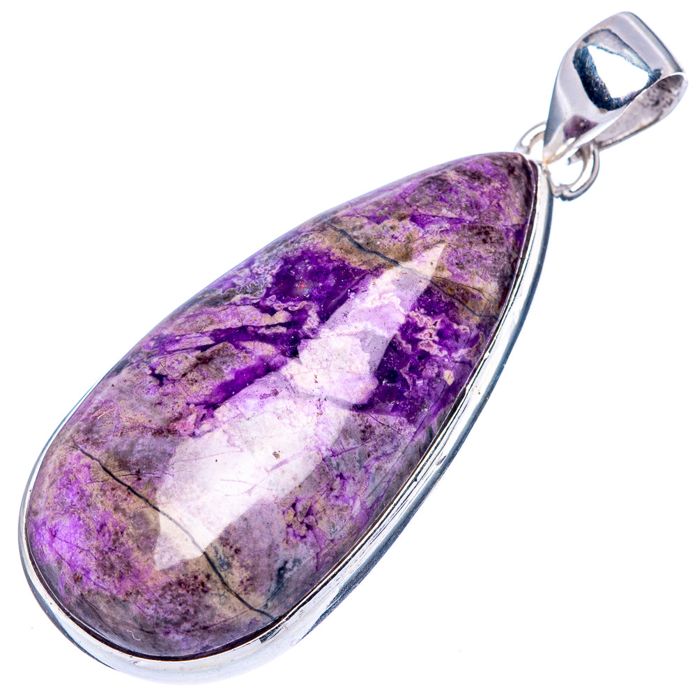 Stichtite Pendant 1 7/8" (925 Sterling Silver) P42519