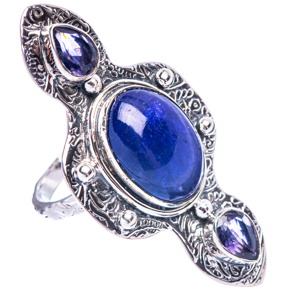 Signature Natural Tanzanite Ring Size 7.75 (925 Sterling Silver) R1781