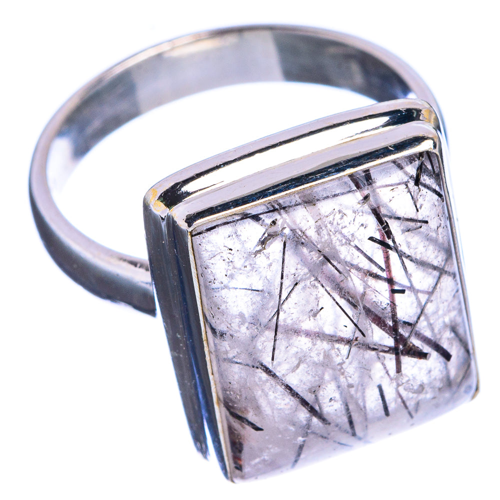 Tourmalinated Quartz Ring Size 7 (925 Sterling Silver) R144272