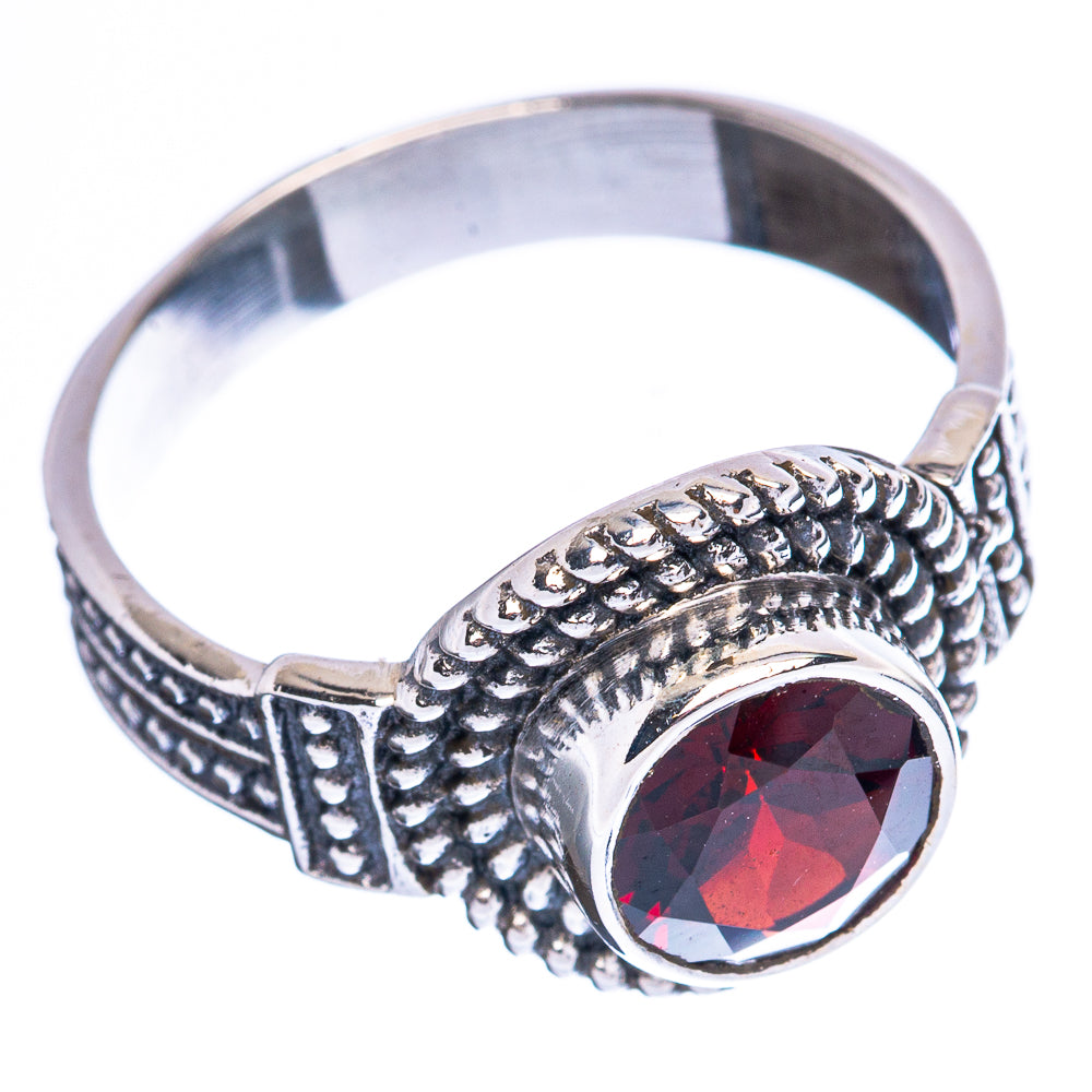 Value Garnet Ring Size 7 (925 Sterling Silver) R3170