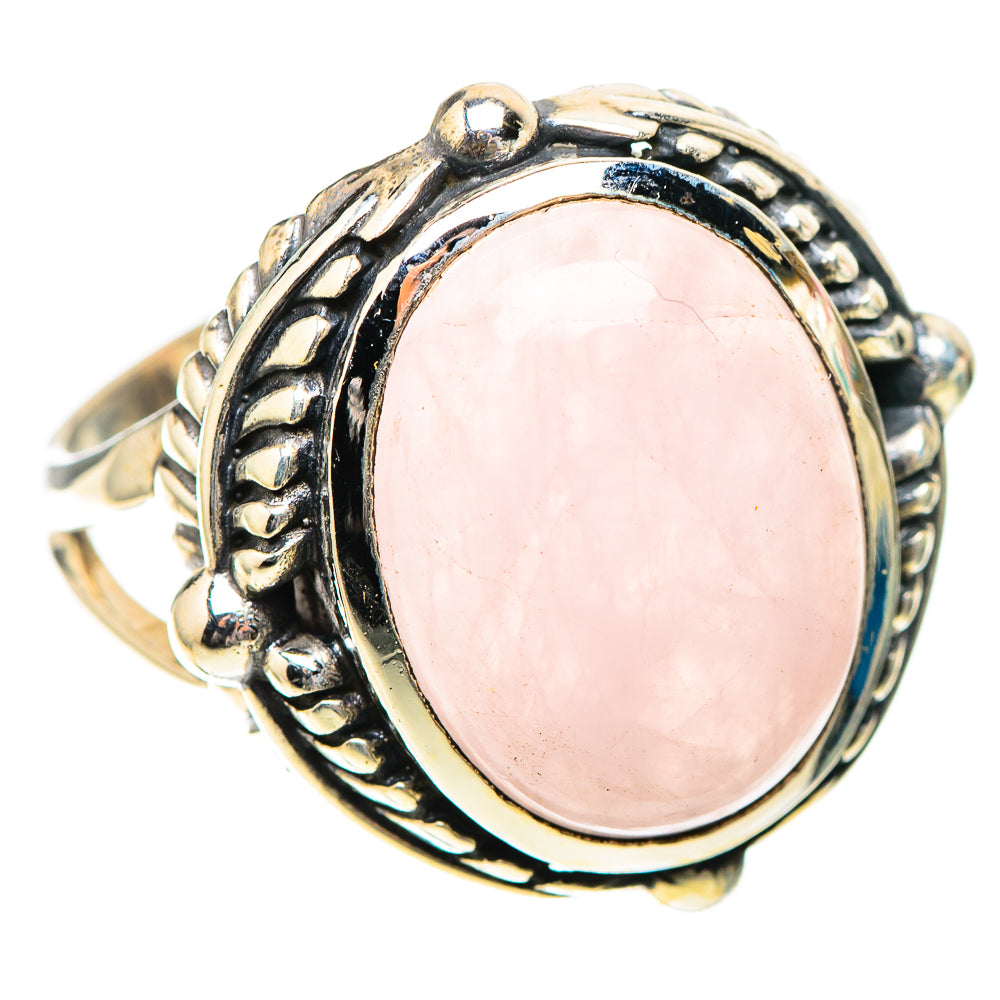 Rose Quartz Ring Size 9.25 (925 Sterling Silver) RING138803