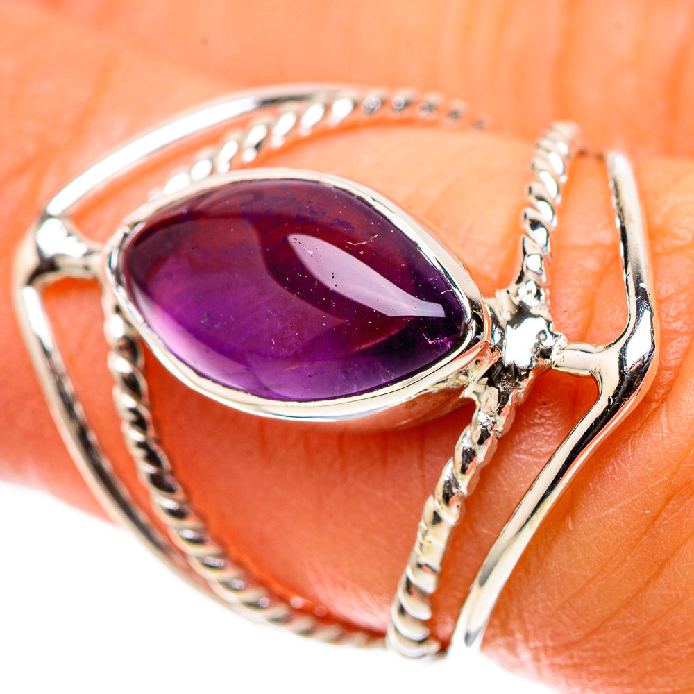 Premium Amethyst Ring Size 6 (925 Sterling Silver) RING138234