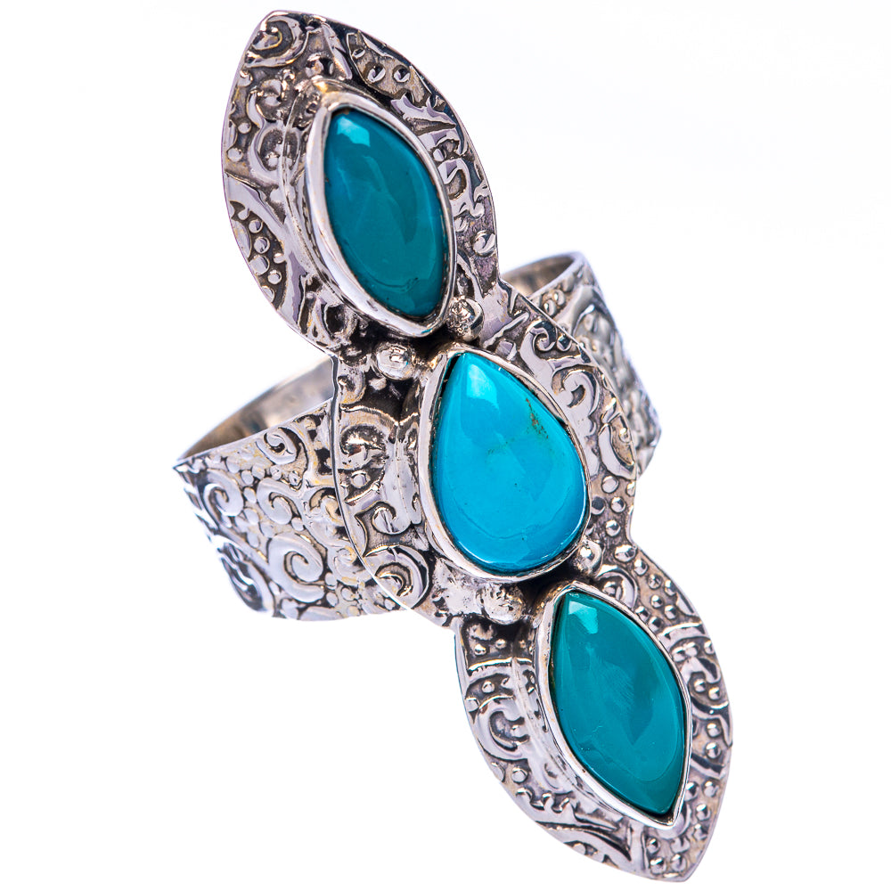 Large Sleeping Beauty Turquoise Ring Size 7 (925 Sterling Silver) R144786