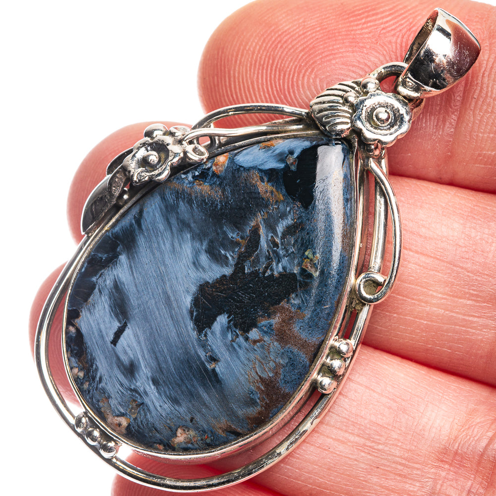 Pietersite Pendant 1 7/8" (925 Sterling Silver) P39362