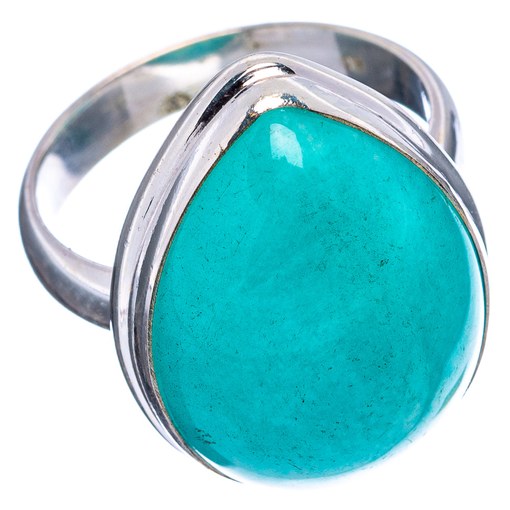 Amazonite Ring Size 7 (.925 Sterling Silver)
