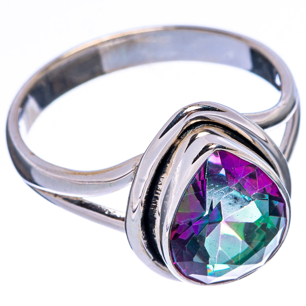 Mystic Topaz Ring Size 8.25 (925 Sterling Silver) R146710