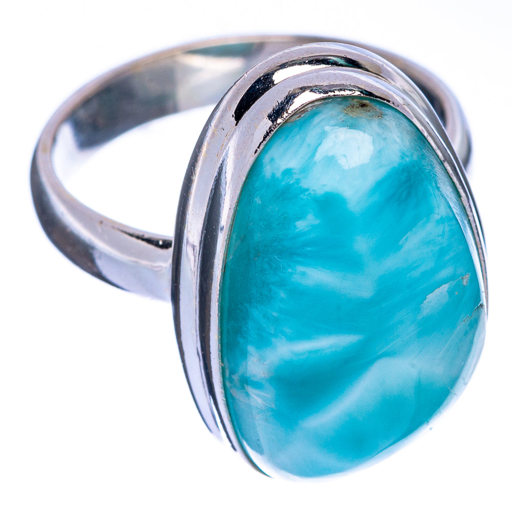 Larimar Ring Size 7 (925 Sterling Silver) R144562