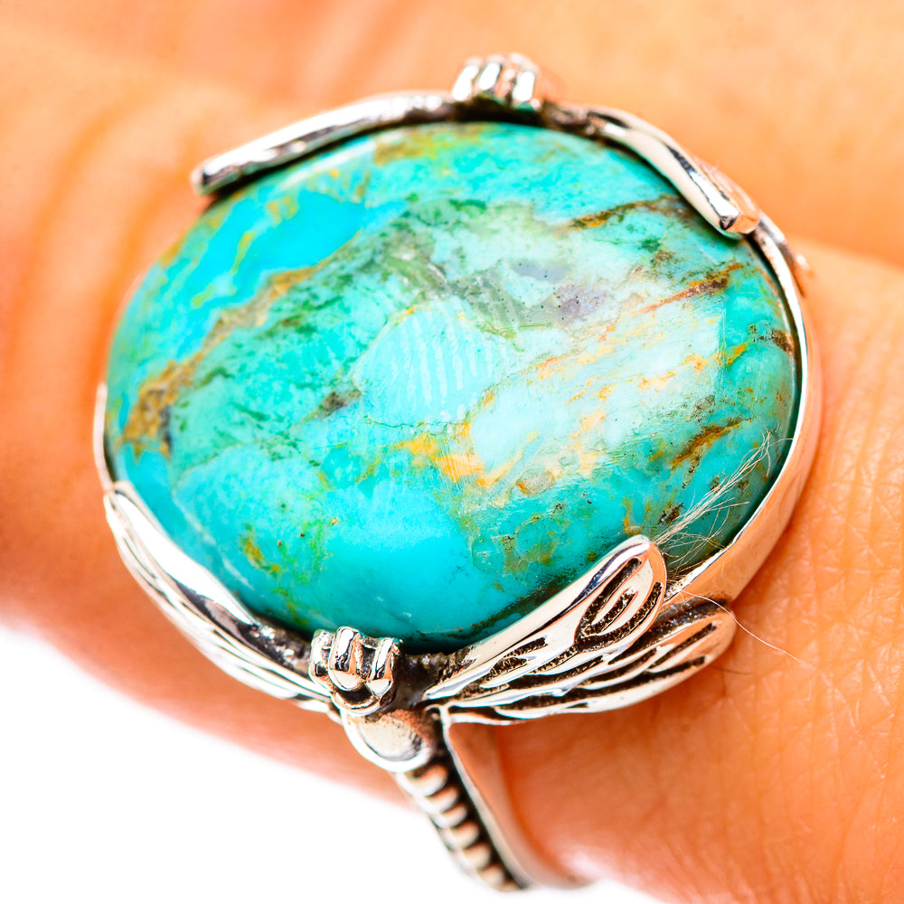 Chrysocolla Ring Size 9 (925 Sterling Silver) RING138924
