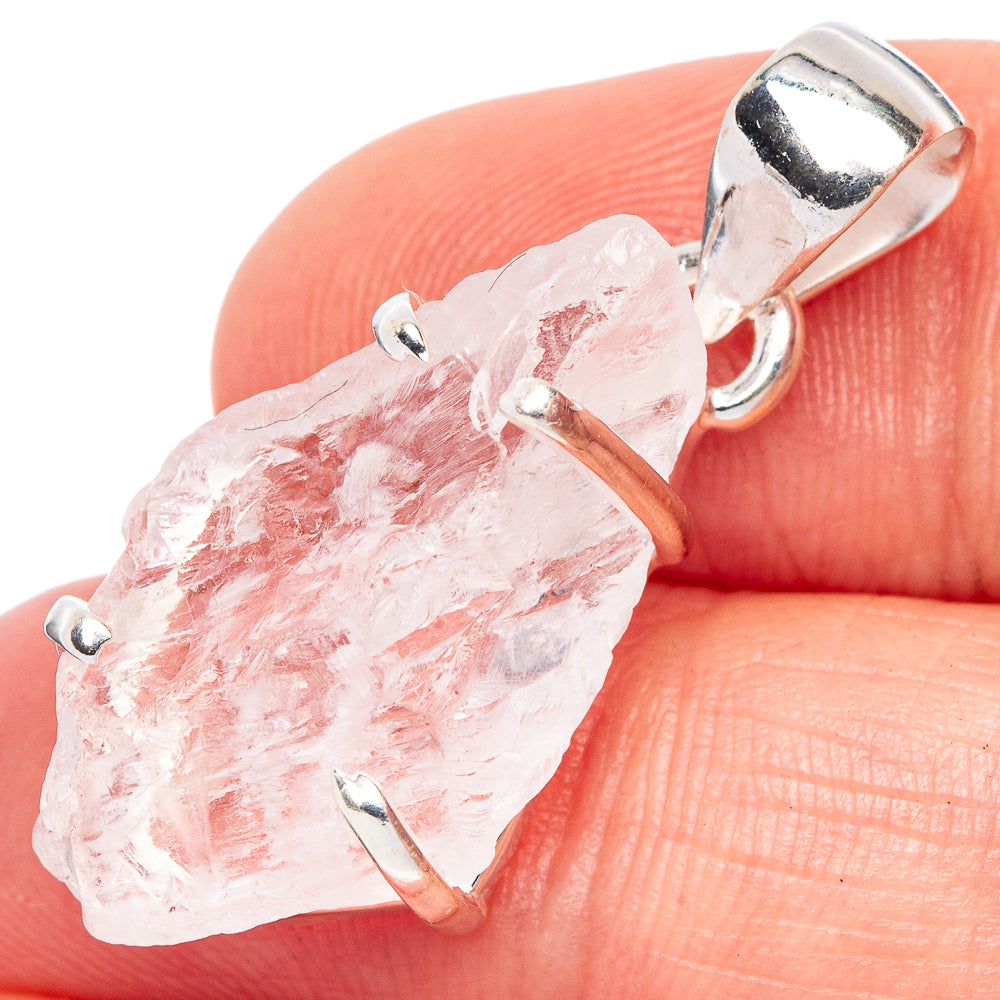 Rare Petalite Pendant 1 1/4" (925 Sterling Silver) P41487