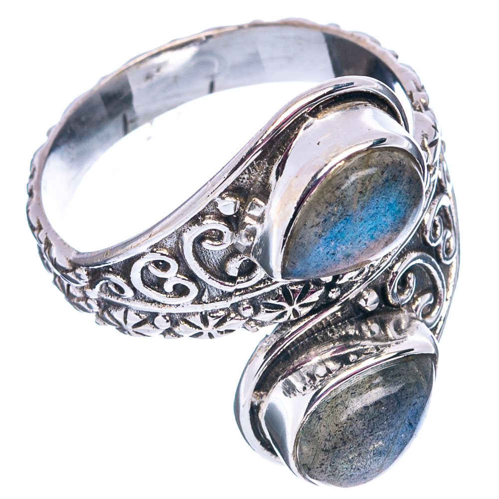 Labradorite Ring Size 9.75 (.925 Sterling Silver)