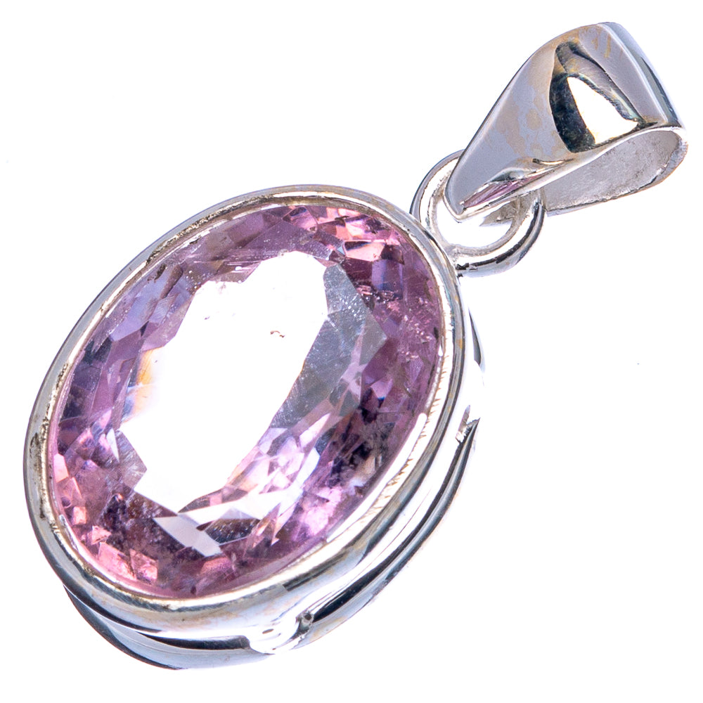 Rare Faceted Ametrine Pendant 1 1/8" (925 Sterling Silver) P43352