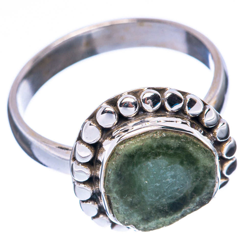 Rare Watermelon Tourmaline Ring Size 8 (925 Sterling Silver) R2098