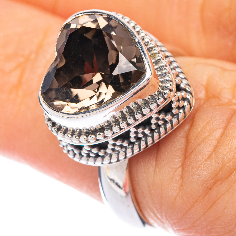 Smoky Topaz Ring Size 6 (925 Sterling Silver) R144751